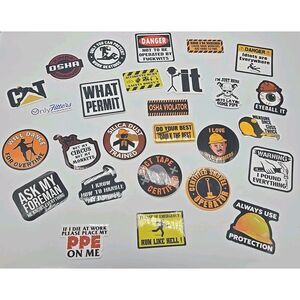 Construction Work Satire Stickers Funny Dirty Humor Wrong Hilarious Bad Explicit